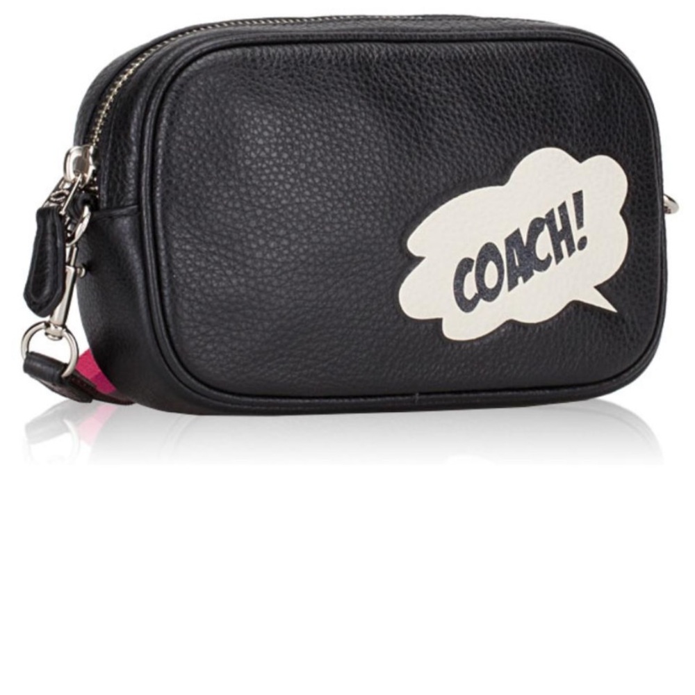 Coach x Marvel Convertible Crossbody or Belt Bag with White Graphic Bubble